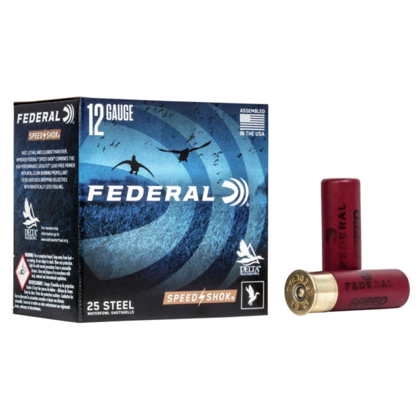 FED SPEED SHOK 12GA 3" #4 25/250