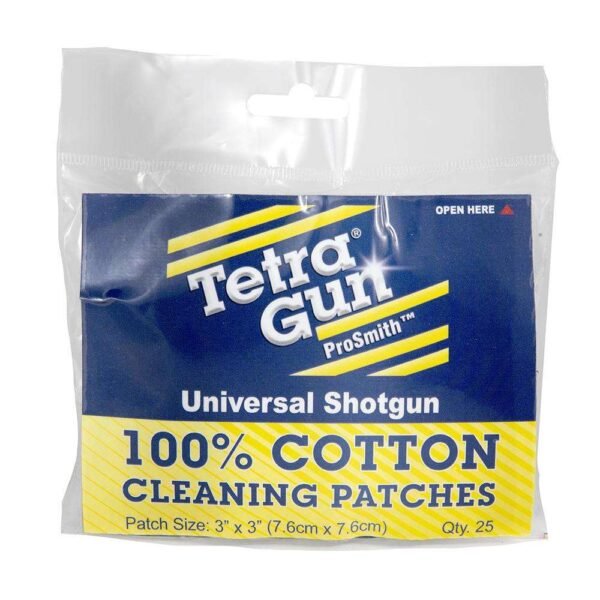 Tetra Pro Smith Universal Shotgun Cleaning Patches 150 Pack