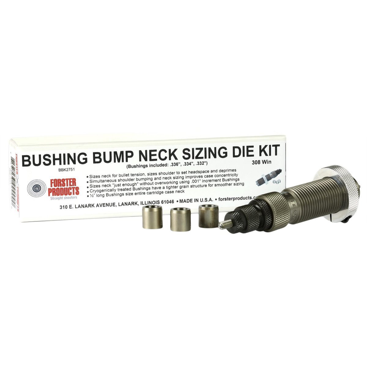 Bushing Bump Kit 223 Rem