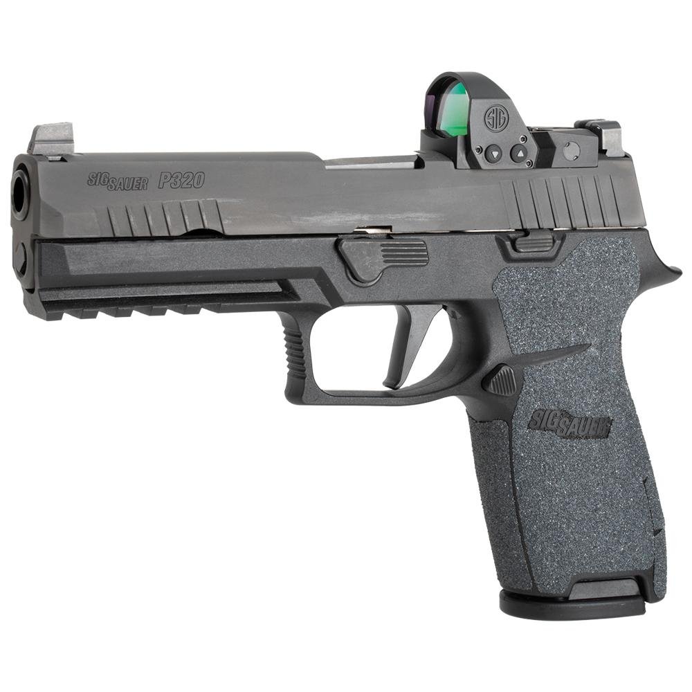 Hogue Wrapter Grit Adhesive Grip SIG SAUER P320 Black Med.Module Full Size