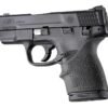 Hogue HandALL Beavertail Grip Sleeve S&W M&P Shield 45 Kahr P9/P40/CW9/CW40- Black