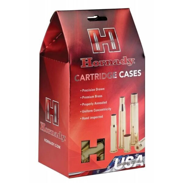 Hornady Unprimed Brass Handgun Cartridge Cases .38 Super Comp 200/ct