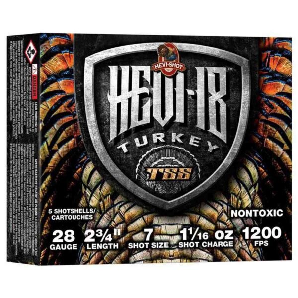 HEVI-SHOT HEAVY 18 TSS 28GA - 3" 1-1/16OZ #7 5RD 10BX/CS