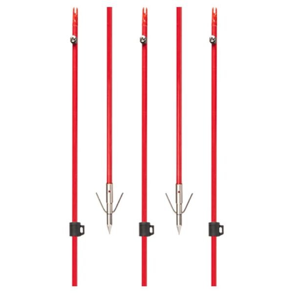Cajun Bowfishing Fiberglass Arrow with Piranha Point XT