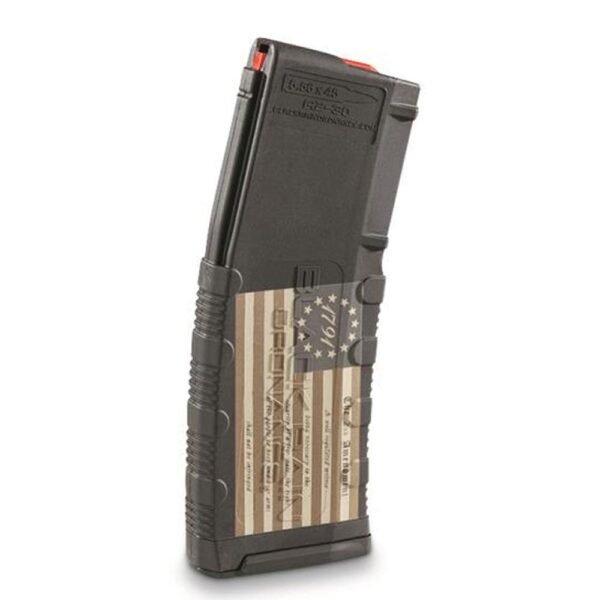 Black Rain Ordnance 1791 American Flag Rifle Magazine 5.56x45 NATO 30/rd