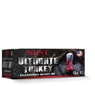Kent Cartridge 12 Gauge 3 Max 1-3/4oz #4 Turkey 10 Rounds/Box