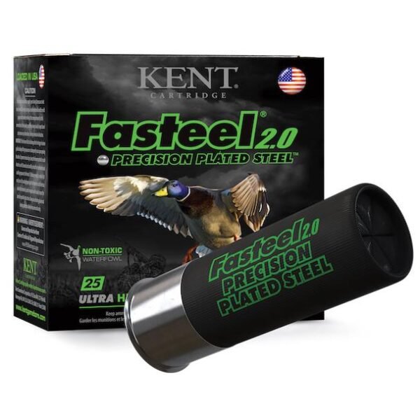 Kent Fasteel 2.0 Shotshells 12 ga 3" 1-1/4oz 1500 fps #2 25/ct