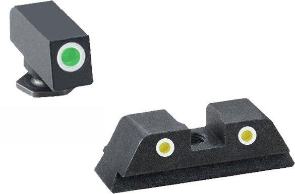 Ameriglo Classic Tritium NIght Sight Set 3-Dot for Gen5 Glock 17 19 19x 26 34