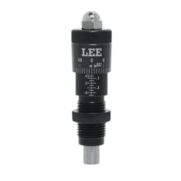 Lee Carbide Factory Crimp Micrometer Seater Adapter .380/9mm Luger/.40 S&W/10mm