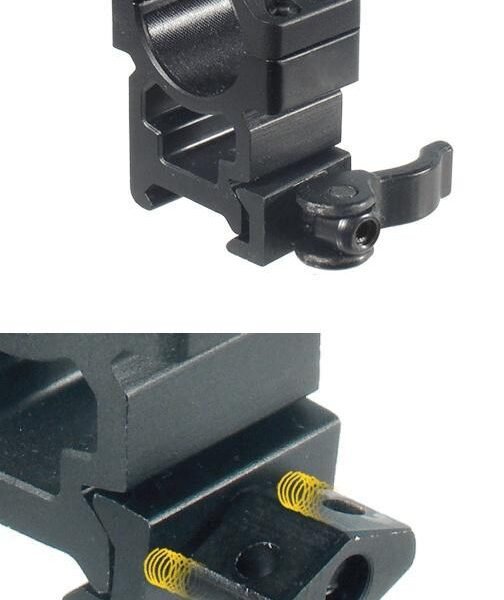 Leapers UTG 2-Piece Max Strength LE Grade Picatinny Rings - 22mm Width 1" - High