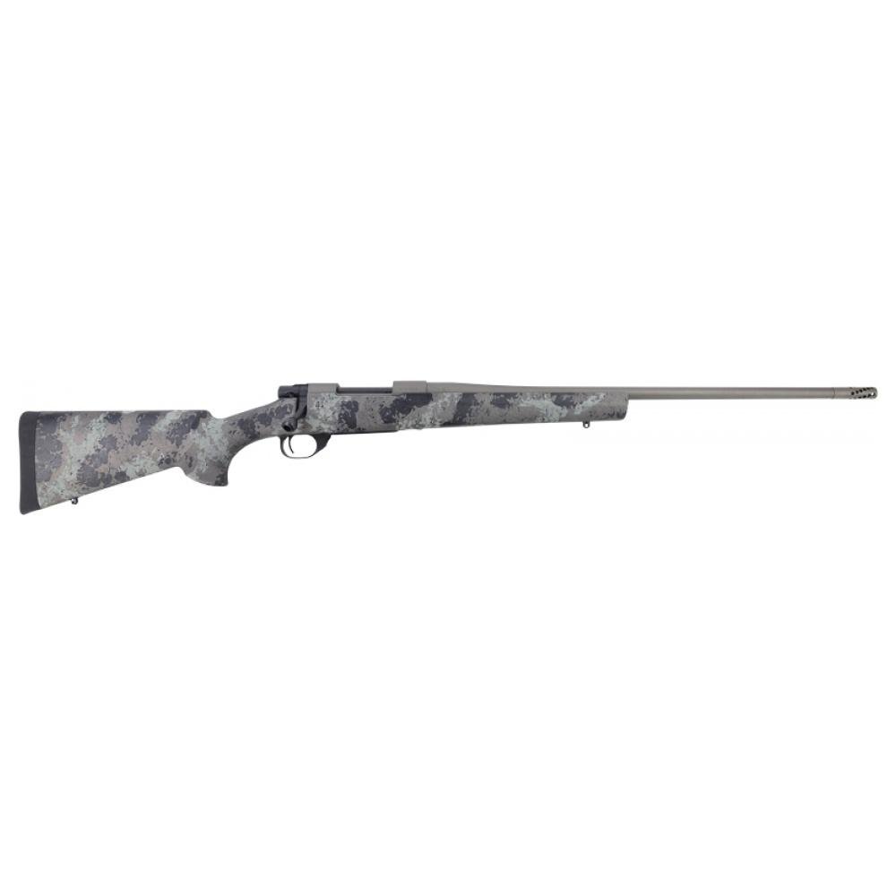 Howa M1500 Fence Line Mini Action Rifle 6mm ARC 5rd Capacity 22" Threaded Barrel Light Grey Camo Stock