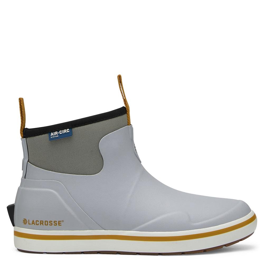 LaCrosse Womens Alpha Deck Boot 6" Wild Dove Grey Size 7