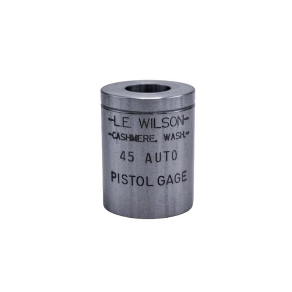 L.E. Wilson Pistol Max Gage .45 Auto
