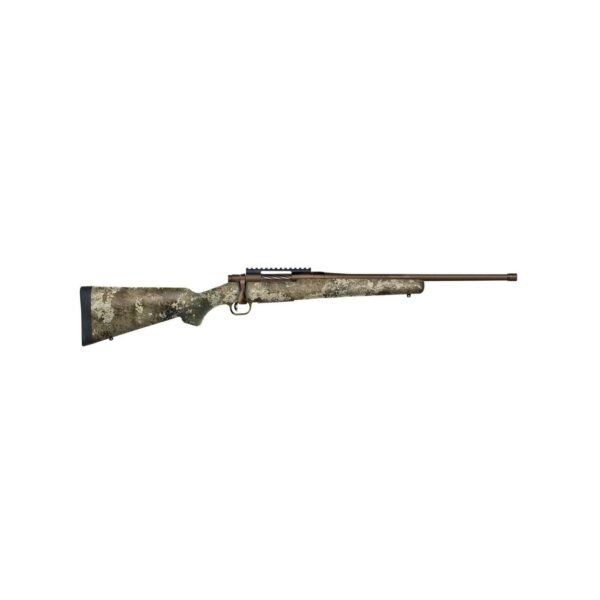 Mossberg Patriot Predator Strata Camo Rifle 450 Bushmaster 4rd Capacity 20'' Thread Barrel Strata Camo Stock