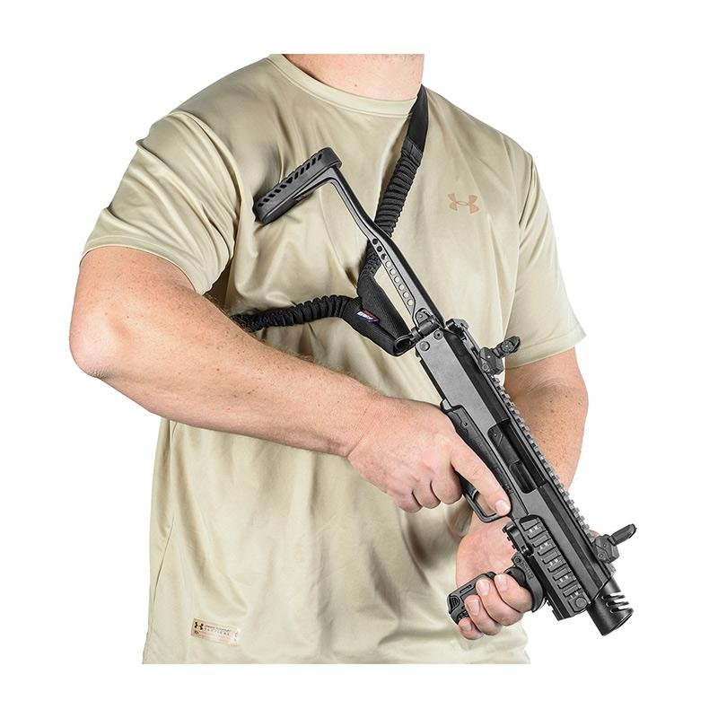 Fab Defense Tactical Single Point Bungee Sling Black