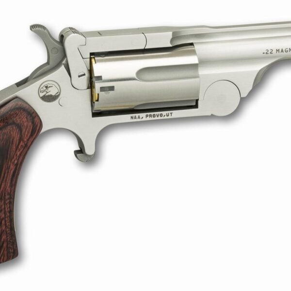 RANGER II .22 Mag 2.5" STAINLESS TOP BREAK 5RD FULL RIBBED BRL