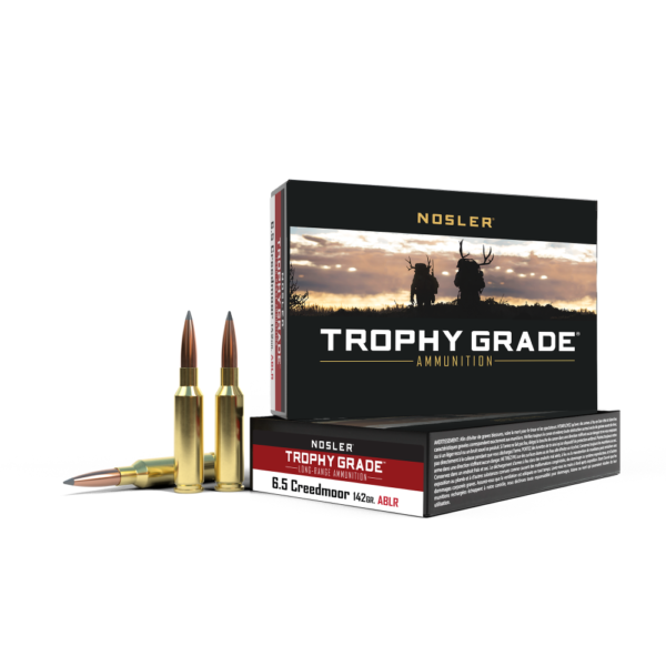 NOSLER 6.5 CREED 142GR AB LR 20/200