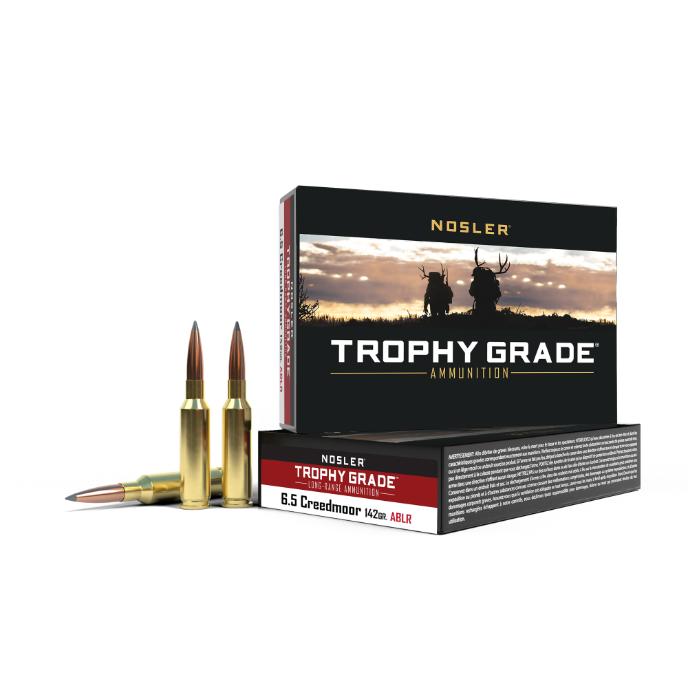 Nosler 6.5 Creed 142gr AB LR 20/200