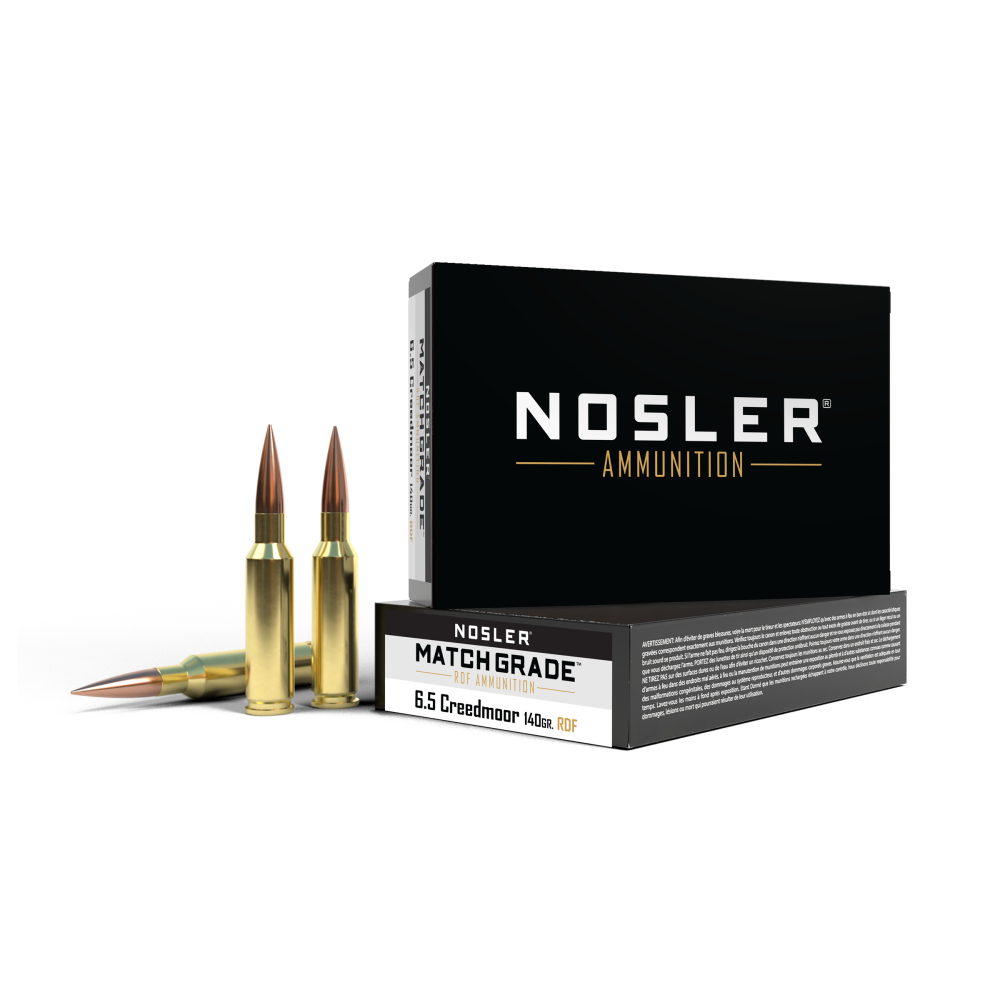 Nosler 6.5CRD 140gr RDF HPBT 20/200