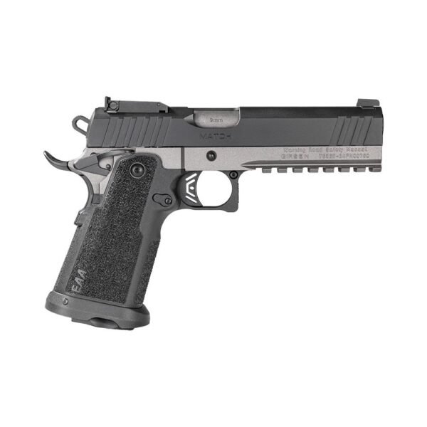 Girsan Witness 2311 Match Handgun Kit 9mm Luger 17rd (1) and 20rd (2) Magazines 5" Barrel Black