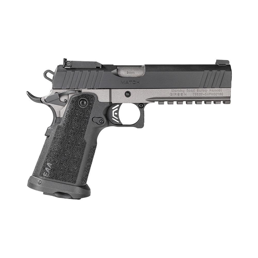 Girsan Witness 2311 Match Handgun Kit 9mm Luger 17rd (1) and 20rd (2) Magazines 5" Barrel Black