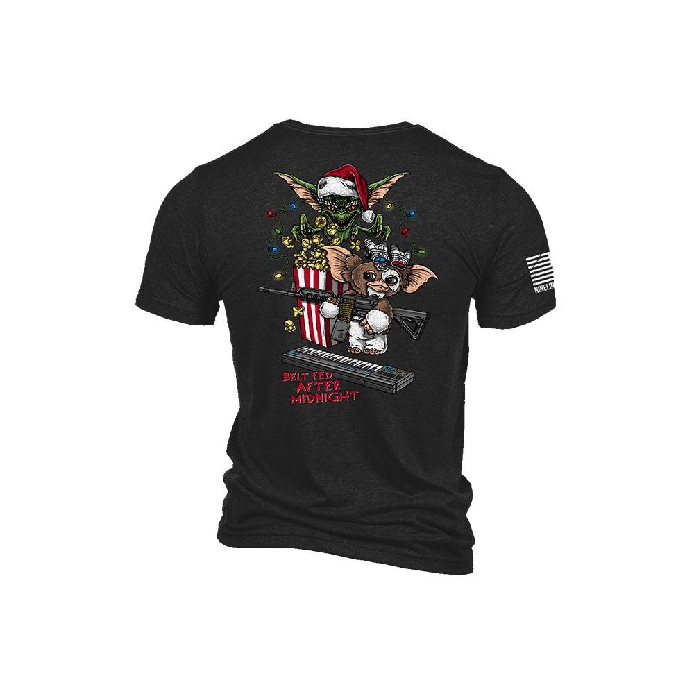 Nine Line Belt Fed Triblend Short Sleeve Shirt Black 3XL