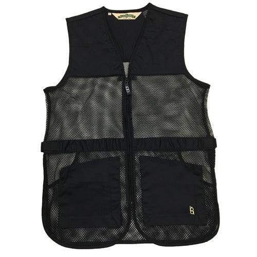 Bob Allen Full Mesh Dual Pad Shooting Vest Black M
