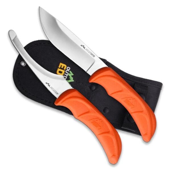 OUTDOOR EDGE JAEGER-PAIR - SKINNING/GUTTING KNIFE COMBO