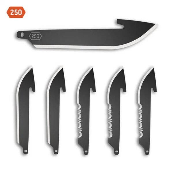 OUTDOOR EDGE 2.5" REPLACEMENT - BLADES 6-PACK DROP PNT COMBO
