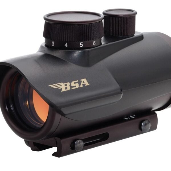 BSA Illuminated Red Dot Sight 1x30mm 5 MOA Red Dot - Black