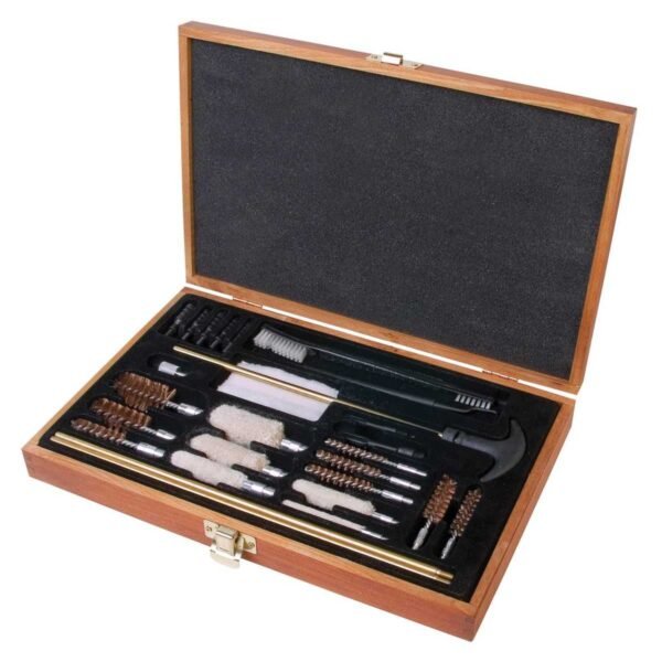 Outers 28 Piece Universal Brass Cleaning Kit - Wood Box