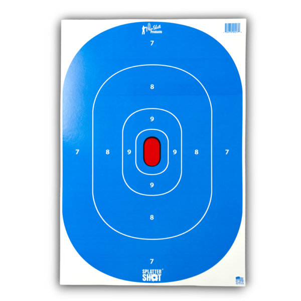 PRO-SHOT TARGET 12X18 SILH IN TP 8PK