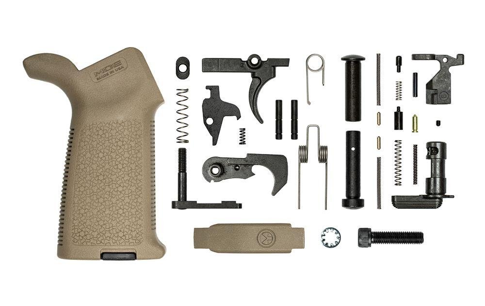 Aero AR15 Lwr Parts Kit MOE FDE