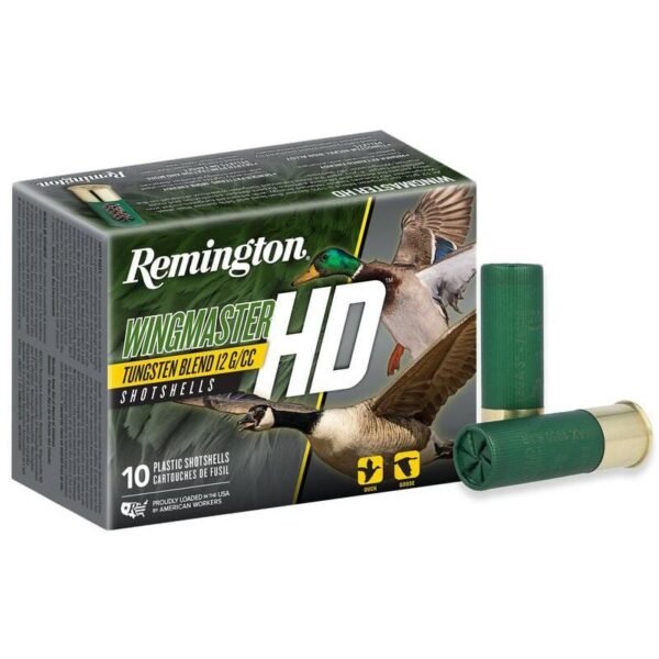 Remington Wingmaster HD Shotshells 12ga 3-1/2" 1-3/4oz #2 1300 fps 10/ct