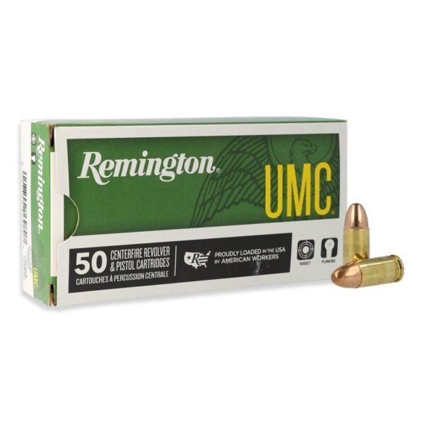REM UMC 9MM 115GR FMJ 50/500