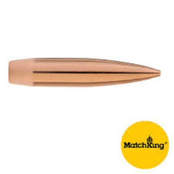 Sierra MatchKing Rifle Bullets (500/ct) 6.5mm/.264 cal .264" 142 gr HPB