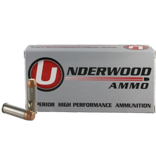 UNDERWOOD 45 LC 250GR FMJ - 50RD 10BX/CS