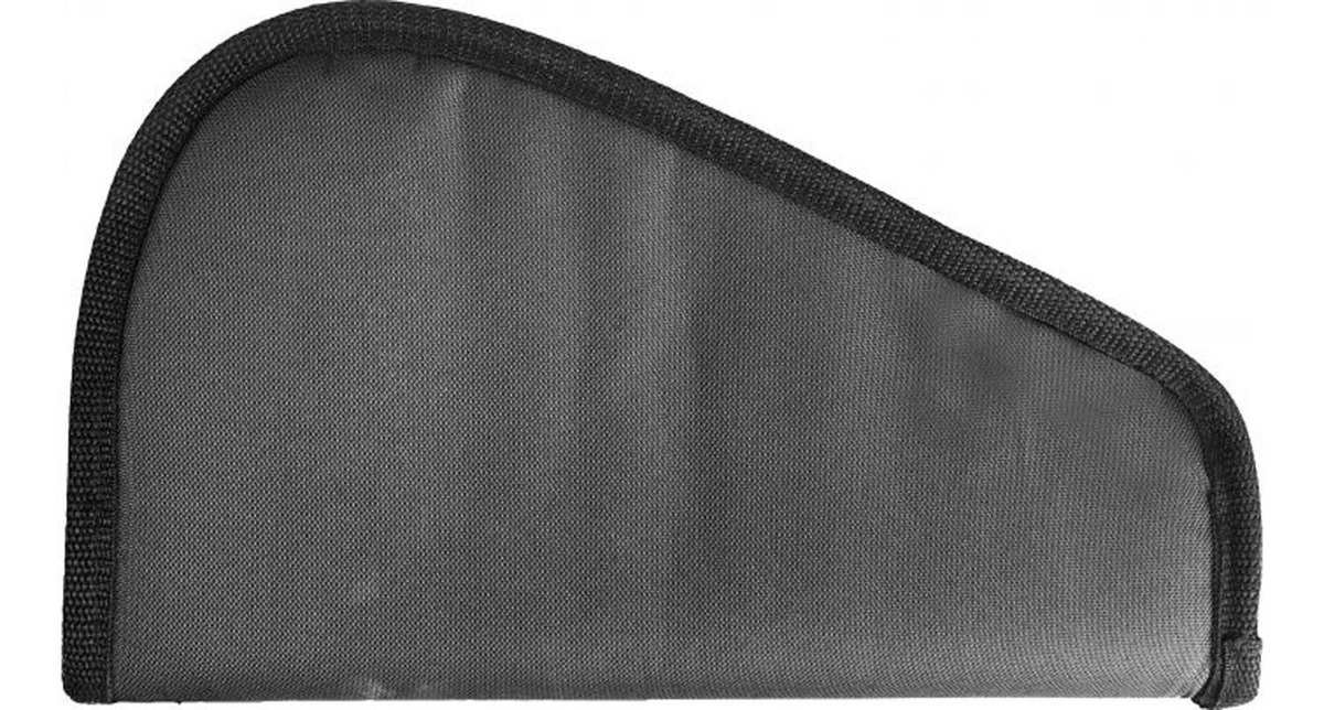 6-7 1/2 Rev Pistol Rug Black 14x7