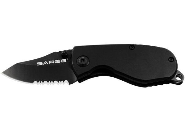 Sarge Knives Black Grunt - Compact-size Tactical Knife
