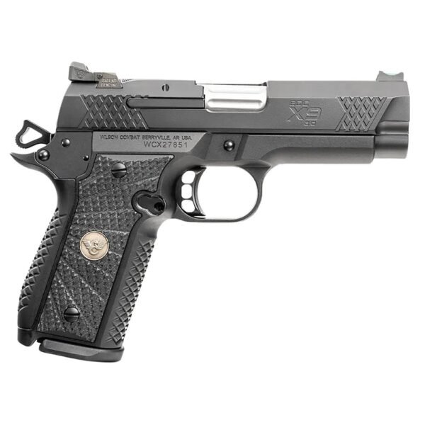 Wilson Combat EDC X9 2.0 Handgun 9mm Luger 15rd Magazine(2) 4" Barrel Non-Lightrail Armor-Tuff Slide Anodize Frame