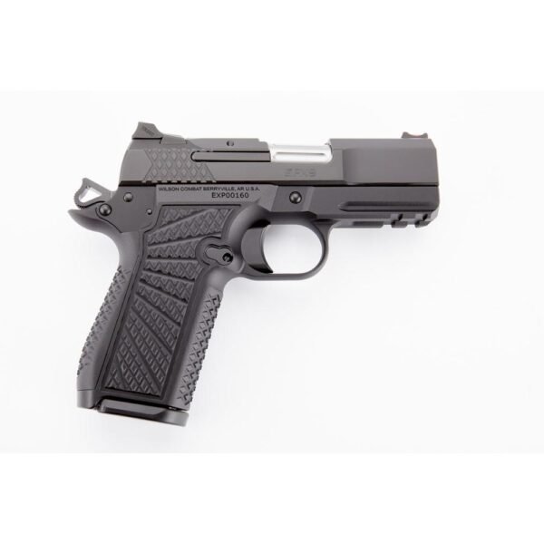 Wilson Combat SFX9 Double-Stack Handgun 15rd Sub-Compact 9mm Luger 15rd Magazines (2) 3.25" Barrel Black Lightrail Frame