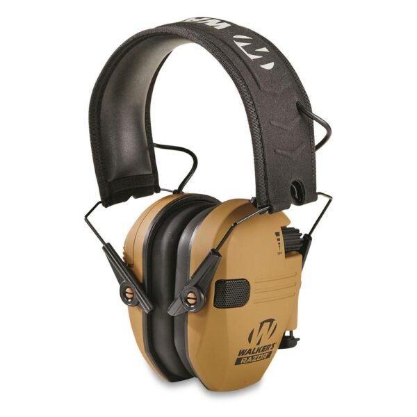 RAZOR SLIM ELECTRONIC MUFF - BATTLE BROWN, NRR 23