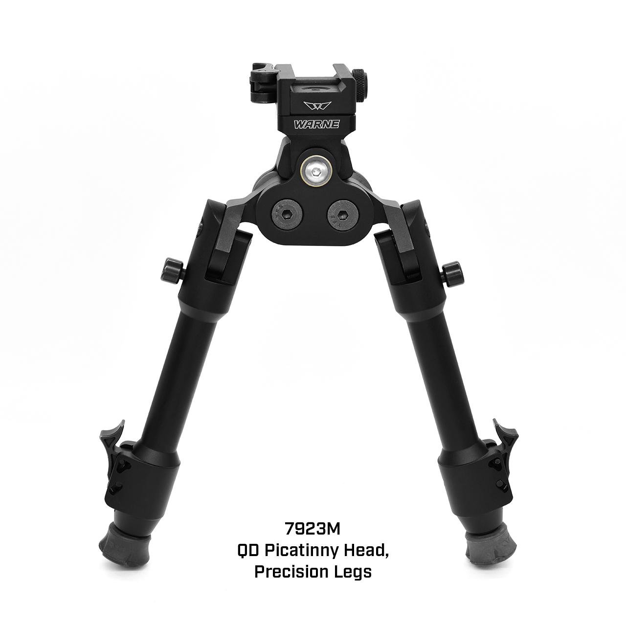 Warne Skyline Pro Bipod - QD Mount Precision Legs