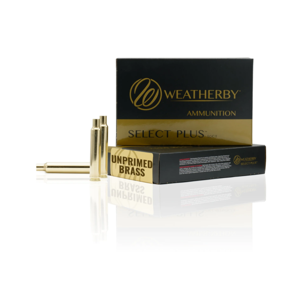 Weatherby Unprimed Brass Rifle Cartridge Cases 28 NOSLER 50/ct