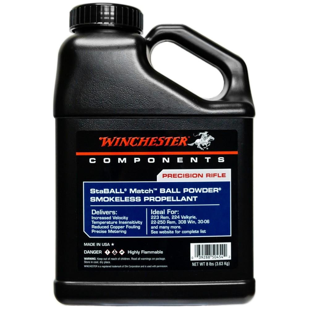Winchester Powder Staball Match 8lb 1Gal