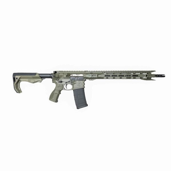 Fostech Stealth Raptor Rifle 5..56mm 30rd Magazine(1) 16" Barrel Mach-1 Rail OD Green