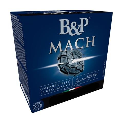 B&P Mach Professional Handicap Shotshells 12 ga 2-3/4 In 1oz 1300 fps #8 25/ct