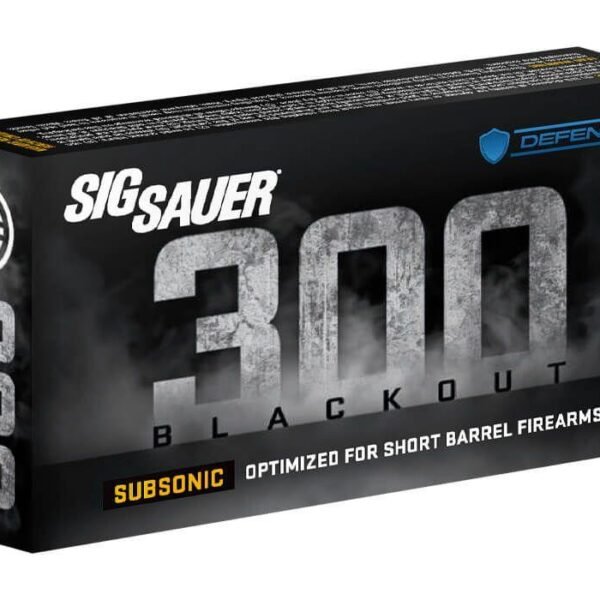 Sig Sauer Subsonic Max Expansion Rifle Ammunition .300 AAC Blackout 194 gr 1000 fps 20/ct