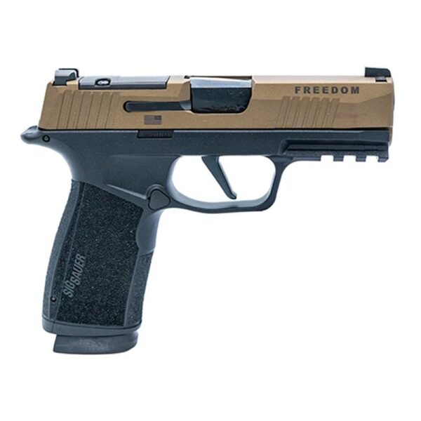 SIG P365X MACRO FREEDOM 9MM - 3.7" XRAY3 (2)17RD BRONZE/BLCK