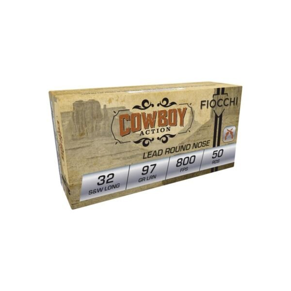 COWBOY ACTION AMMUNITION - 32 S&W LONG, 97 GR, LFP, 800 FPS, 50/BX